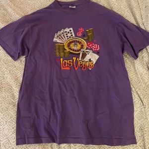 Las Vegas Purple tee